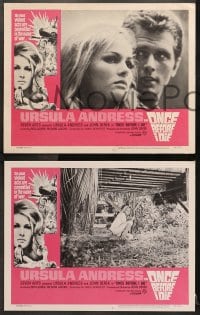 1d493 ONCE BEFORE I DIE 6 LCs 1966 sexy Ursula Andress, John Derek, violent acts of World War II!