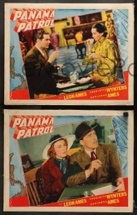 1d496 PANAMA PATROL 6 LCs 1939 Leon Ames, Charlotte Wynters, Adrienne Ames, murder in Central America!