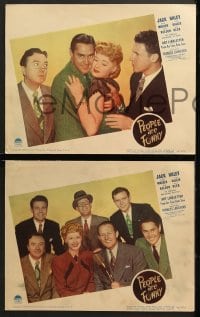 1d408 PEOPLE ARE FUNNY 7 LCs 1945 Jack Haley, Rudy Valee, Helen Walker, Ozzie Nelson & cast!