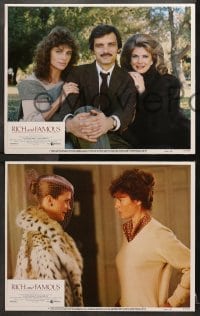 1d686 RICH & FAMOUS 4 LCs 1981 Jacqueline Bisset, Candice Bergen, young Meg Ryan, George Cukor!