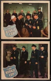 1d692 ROOKIE COP 4 LCs 1939 Virginia Wiedler, Ace the Wonder Dog helps Tim Holt & police!