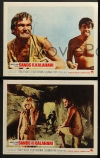 1d254 SANDS OF THE KALAHARI 8 LCs 1965 the strangest adventure the eyes of man have ever seen!