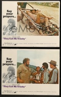 1d307 THEY CALL ME TRINITY 8 LCs 1971 Terence Hill, Bud Spencer, spaghetti western!
