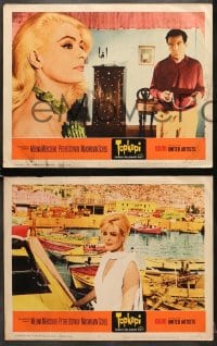 1d318 TOPKAPI 8 LCs 1964 sexy Melina Mercouri, Maximilian Schell, Peter Ustinov, Robert Morley!