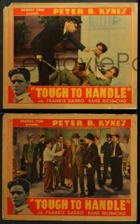1d615 TOUGH TO HANDLE 5 LCs 1937 Frankie Darro & Kane Richmond from Peter B. Kyne story!