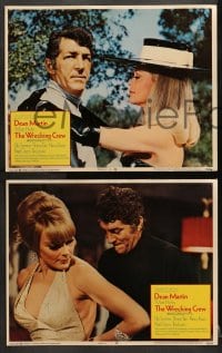 1d349 WRECKING CREW 8 LCs 1969 great images of Dean Martin as Matt Helm with sexy spy babes!