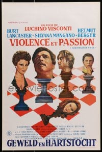 1f272 CONVERSATION PIECE Belgian 1974 Luchino Visconti's Gruppo di famiglia in un interno!