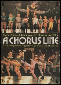 1f575 CHORUS LINE East German 23x32 1986 different images of New York City Broadway group!