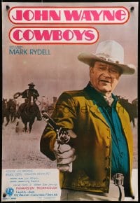 1f123 COWBOYS Finnish 1972 big John Wayne gave these young boys their chance to become men!
