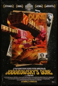 1f450 JODOROWSKY'S DUNE advance French 16x24 2016 documentary about attempt at a 15 hour long Dune!