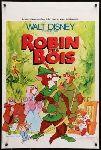 1f462 ROBIN HOOD French 16x24 R1982 Walt Disney's cartoon version, the way it REALLY happened!