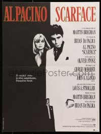 1f465 SCARFACE French 15x20 1984 Al Pacino as Tony Montana, Michelle Pfeiffer, Brian De Palma!
