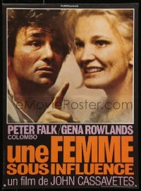 1f478 WOMAN UNDER THE INFLUENCE French 16x22 1976 John Cassavetes, Peter Falk, Gena Rowlands!