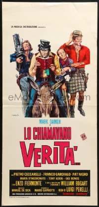 1f947 THEY CALLED HIM VERITAS Italian locandina 1972 Luigi Perelli's Lo Chiamavano Verita!