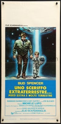 1f952 UNO SCERIFFO EXTRATERRESTRE POCO EXTRA E MOLTO TERRESTRE Italian locandina 1979 Bud Spencer