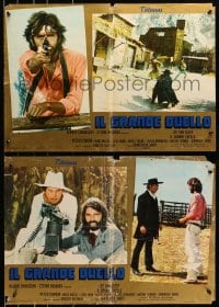 1f972 GRAND DUEL group of 6 Italian 18x26 pbustas 1973 Il Grande Duello, spaghetti western!