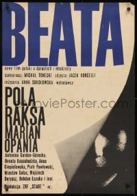 1f393 BEATA Polish 23x33 1965 completely different art of Pola Raska by Freudenreich!