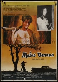 1f659 BADLANDS Spanish 1975 Terrence Malick's cult classic, Martin Sheen, Spacek, different art!