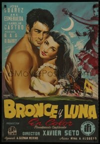 1f667 BRONCE Y LUNA Spanish 1953 Javier Seto's Bronze & Moon, romantic art by Frexe!