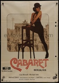 1f668 CABARET Spanish 1972 singing & dancing Liza Minnelli in Nazi Germany, Joel Grey!
