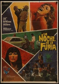1f675 COP-IN Spanish 1974 Carlos Aured's La Noche de la Furia, Glen Lee, Blanca Estrada!