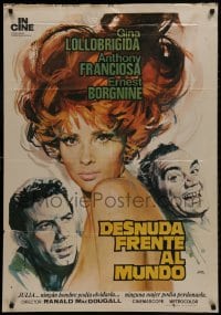 1f696 GO NAKED IN THE WORLD Spanish 1961 super sexy full-length Gina Lollobrigida, Franciosa, Borgnine!