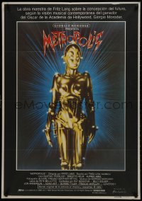 1f718 METROPOLIS Spanish R1984 Brigitte Helm as the gynoid Maria, The Machine Man!
