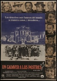 1f721 MURDER BY DEATH Spanish 1977 Peter Sellers, Maggie Smith, different art and images!