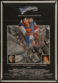 1f743 SUPERMAN Spanish 1979 DC superhero Christopher Reeve, Gene Hackman, Marlon Brando