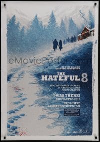 1f042 HATEFUL EIGHT teaser Swedish 2016 Tarantino, Russell, Leigh, Jackson, Rigoletto special event!