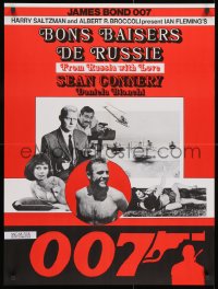 1f013 FROM RUSSIA WITH LOVE Swiss R1970s Sean Connery is the unkillable James Bond 007, different!