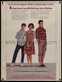 1g105 SIXTEEN CANDLES 30x40 1984 Molly Ringwald, Anthony Michael Hall, directed by John Hughes!