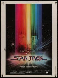 1g110 STAR TREK 30x40 1979 Shatner, Nimoy, Khambatta and Enterprise by Peak!