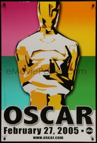 1g150 77th ANNUAL ACADEMY AWARDS DS 1sh 2005 Brett Davidson artwork of the Oscar!