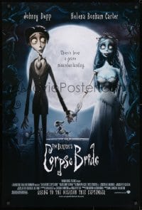 1g300 CORPSE BRIDE advance DS 1sh 2005 Tim Burton stop-motion animated horror musical!