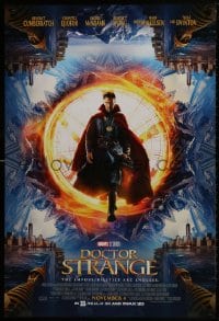 1g349 DOCTOR STRANGE advance DS 1sh 2016 sci-fi image of Benedict Cumberbatch in the title role!