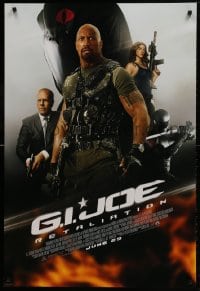 1g404 G.I. JOE: RETALIATION recalled advance DS 1sh 2012 Bruce Willis, Adrianne Palicki, Dwayne Johnson