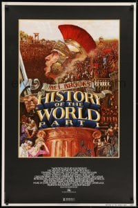 1g467 HISTORY OF THE WORLD PART I heavy stock 1sh 1981 Roman soldier Mel Brooks by John Alvin!