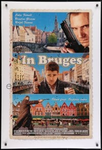 1g486 IN BRUGES DS 1sh 2008 Colin Farrell, Brendan Gleeson, Ralph Fiennes!