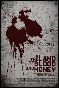 1g487 IN THE LAND OF BLOOD & HONEY DS 1sh 2011 the war in Bosnia, Angelina Jolie directed!