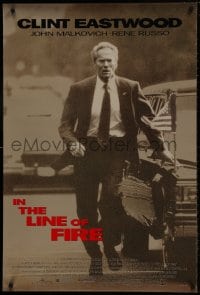 1g488 IN THE LINE OF FIRE DS 1sh 1993 Petersen, Clint Eastwood as Secret Service bodyguard!