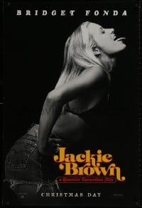 1g524 JACKIE BROWN teaser 1sh 1997 Quentin Tarantino, profile portrait of sexy Bridget Fonda!