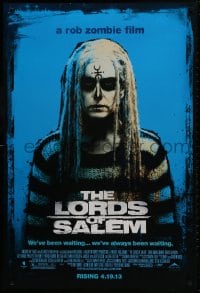 1g590 LORDS OF SALEM advance DS 1sh 2013 directed by Rob Zombie, cool creepy image!