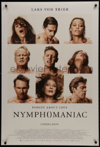 1g659 NYMPHOMANIAC VOLUME I advance DS 1sh 2013 Lars von Trier, Uma Thurman, sexy cast portraits!