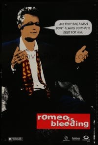1g756 ROMEO IS BLEEDING teaser 1sh 1994 cool stylized image of Gary Oldman!