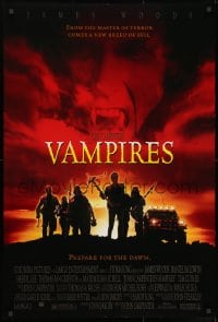 1g948 VAMPIRES DS 1sh 1998 John Carpenter, James Woods, cool vampire hunter image!