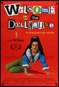 1g966 WELCOME TO THE DOLLHOUSE 1sh 1995 directed by Todd Solondz, wacky coming-of-age comedy!