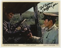1h255 CHRISTOPHER JONES signed color 8x10 still 1970 close up in a scene from Ryan's Daughter!