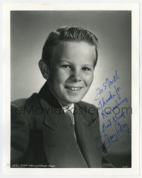 1h899 GARY GRAY signed 8x10.25 REPRO still 1980s great portrait when he was an MGM child actor!