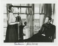 1h903 GHOST & MRS. MUIR signed 8x10 REPRO still 1980s by BOTH Gene Tierney AND Rex Harrison!